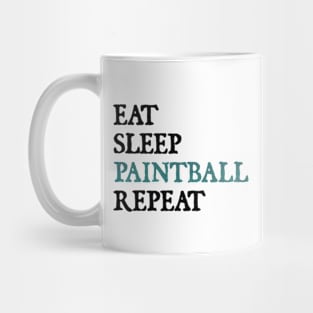 Eat Sleep Paintball Repeat Mug